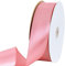 Toniful Satinband, breites, einfarbiges Stoffband für Geschenkverpackungen, Stuhlschärpe, Valentinstags-, Hochzeits-, Geburtstagsparty-Dekoration, Haar, Blumen, Basteln, Nähen, 40 mm x 91 m, Rotgold