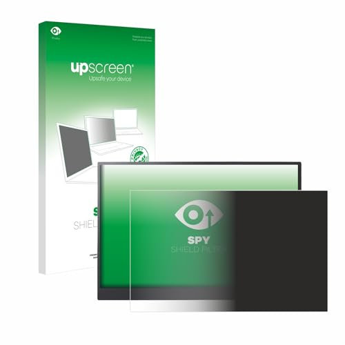 upscreen Filtro Privacy per LG gram +view 16MR70 monitor portatile Protezione Anti-Spy Filter, Antiriflesso, Anti-Impronte