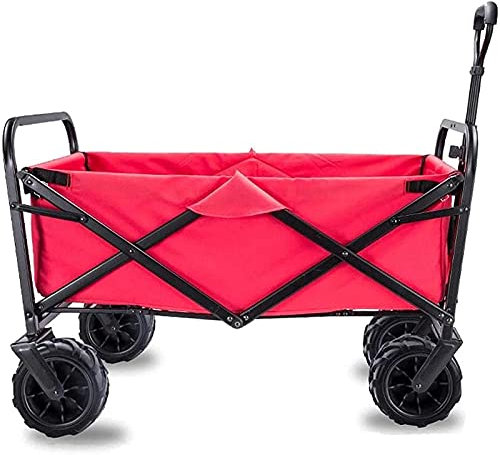 Campingwagen, zusammenklappbar, Karren, Outdoor-Freizeit, zusammenklappbar, tragbar, zusammenklappbar, mit Rädern, Festival, Garten, Angeln, Schubkarre, tragend (Tarnung)