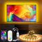 Retroilluminazione LED TV, 4 Metro RGB Striscia di Luci LED per TV da 55-70 pollice, Strisce luminose Sincronizzazione Musicale, Controllo da APP e Telecomando, 16 Milioni Colori per TV PC Sala giochi