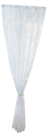 Ciieeo 1 Pc tende trasparenti tende per finestre mezzo tulle sfumato zanzariera decorativa per finestre Voile