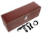 GRADENEVE Caja De Almacenamiento De Vino PU Portátil Estuche De para Botella De Vino para Bodas y Fiestas