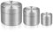 Petite Boite Hermetique Metal, Boite Hermetique,Pot En Acier Inoxydable Avec Couvercle Mini Boîte Portable Pour La Maison Le Bureau Le Stockage De Pilules D'herbes Et D'épices (1 x S + M + L)