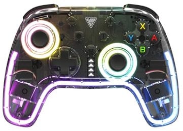 DragonShock Orion Glow Wireless RGB-Controller kompatibel mit Switch/Switch OLED, PC, Android, IOS