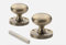 AB Hardware Antique Brass Sprung Victorian Georgian Mortice Door Knobs Pair Quality Solid
