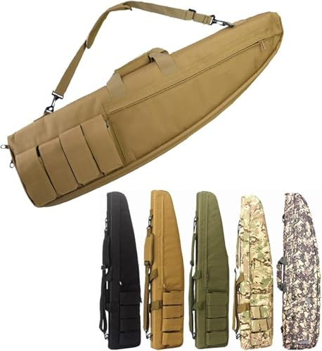 Étui À Fusil Tactique Arme Longue, Fusil De Chasse Rembourée Sac, Fusil A Plomb Sac À Carabine Tactique, Sac À Fusil Souple Étui pour Fusil De Chasse 75Cm/100Cm/120Cm