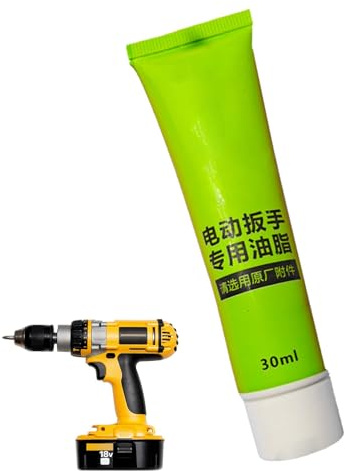 dmqdu Bohrhammerfett, elektrisches Schmierfett, hochfestes Lagerfett, 30 ml, Mehrzweck-Fettschutz-Schmiermittel für Bohrhammer