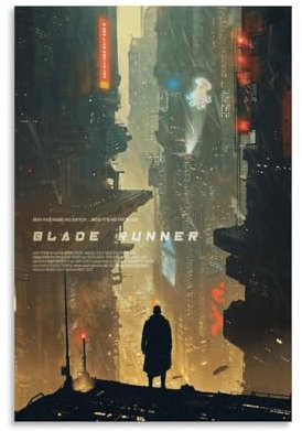 ZBSXLBNG Blade Runner 2049 Sci-Fi Movie Poster Dekorative Malerei Leinwand Wandkunst Wohnzimmer Poster Schlafzimmer Malerei 12x18inch(30x45cm)
