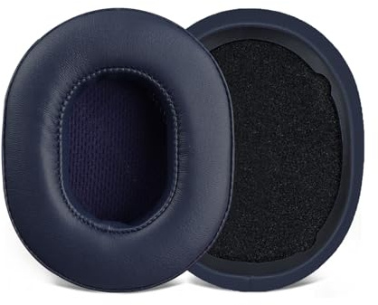 Replacement Ear Pads for Skullcandy Crusher Wireless/Evo/ANC Hesh 3/EVO/ANC Over-Ear Headphones,Earpads Also Fit for Skullcandy Venue Wireless ANC. (Blue)