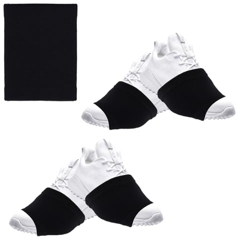 2 Pair Dance Socks Over Shoes, Dance Shoe Socks Anti-Slip on Smooth Floors, Dancing Shoe Covers Over Sneaker for Dancers Women, Ballet Equipment for Turns & Spins, Dancing Accessories