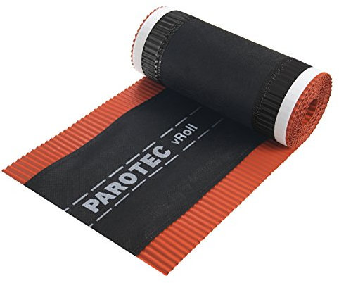 Parotec Firstband Firstrolle Gratrolle Grat First Rollfirst Gratband 320mm x 5lfm (RAL 8004 - Ziegelrot)