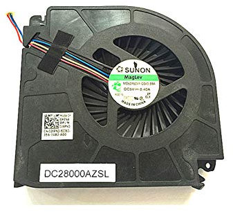 FCQLR Portable CPU Ventilateur Compatible pour Dell Precision M6700 M5700 Portable CPU Ventilateur Refroidissement Cooler 026PND MG60150V1-C040-S9A BATA0815R5H P003