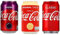 Coca Cola Cherry, Coca Cola Vanilla, Coca Cola je 24 x 0,33 L Einweg-Dosen (72 Dosen gesamt) Inkl. Gratis FiveStar Kugelschreiber