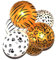 Happium Dschungel-Safari-Tier-Luftballons – 10 Stück 12-Zoll-Latex-Tierballons für Dschungel-Safari-Tier-Motto-Geburtstagsparty-Dekorationen