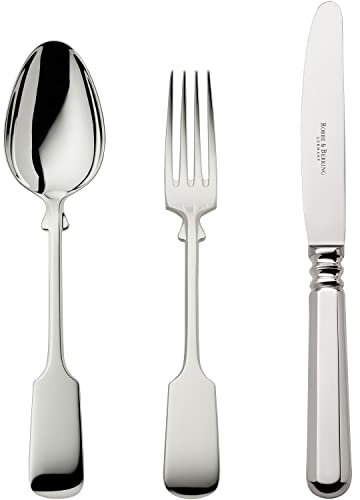 Robbe & Berking Alt-Spaten 3-teiliges Menübesteck (925 Sterlingsilber)