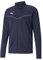 Puma Kinder teamRISE Training Poly Jacket Trainingsjacke, Peacoat White, 164