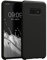 kwmobile Hülle kompatibel mit Samsung Galaxy S10e Hülle - Silikon Handy Case - Handyhülle weiche Oberfläche - kabelloses Laden - Schwarz matt