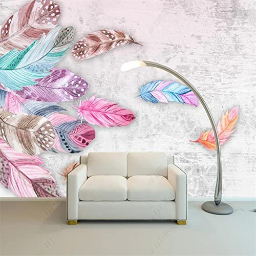 XLMING Einfache Wasser Wandfarbe 3D Tapete Tapete Heimtextilien Tapete Schlafzimmer Dekoration Wandbild-250cm×170cm