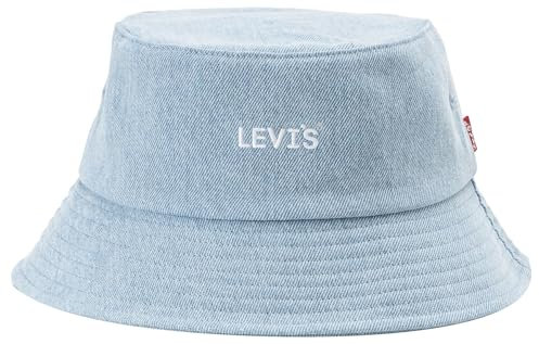 Levi's Damen Headline Ov Bucket Hat, Light Blue