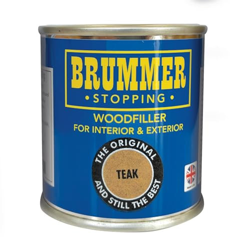Brummer Holzspachtelmasse, Teak, 250 g