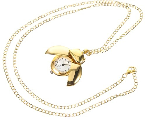 PACKOVE Graziosa Collana Con Orologio Da Tasca Donna Con Ciondolo Vintage Quarzo Leggero E Creativo Per Feste E Occasioni Speciali