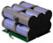 aspirateur Batterie Li-ION 21,6 V 4000 MAh. Compatible for Tineco Floor One S5 Pro 2 / S5 Smart / S5 Steam. Batterie De Pièces De Machine À Laver Le Sol sans Fil (Color : Purple Battery)