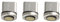 Rundago 3 Stück Magnet Adapter 7 PIN, Allgemein Magnet Adapter Anschluss Stecker, Micro USB magnetisches stecker/Type C magnetisches stecker für Magnet Ladekabel (3 Stück-Micro)