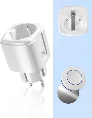 Brightark prise telecommande sans fil, prise tapo prise connectée 3600W, émetteur radio sans fil 433 MHz, Portée 150M, Prise Electrique Sans Fil Intelligente