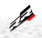 JAYWIS Motorradaufkleber Motorrad-Kopfaufkleber, Aufkleber, Abziehbild Für BMW S1000RR S 1000RR RR S 1000 RR 2019 2020 2021 2022 2023 Felgenrandaufkleber(Farbe 3)