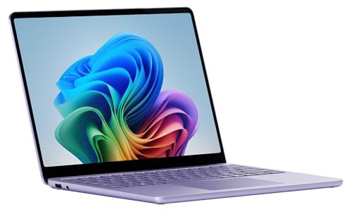 Microsoft Surface Laptop | Copilot+ PC | 13” LCD Touchscreen | Snapdragon® X Plus | 16GB RAM | 512GB Speicher | Neuestes Modell | Violett