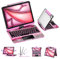 GUSGU Transparent Case with Wireless Keyboard only for 2024 iPad Pro 11-in.(M4), 7 Colors Backlight, Trackpad, 360°Rotating Stand for iPad Pro 11(5th Gen), Tech Style