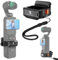 K&F Concept Erweiterungsadapter für DJI Osmo Pocket 3, Aluminium Schutzkäfig Metallhalterung mit 1/4'' Schraubenlöchern Action Camera Interface, DJI Osmo Pocket 3 Zubehör Quick-Release
