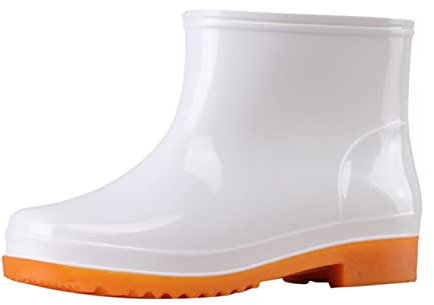 Stivali Gomma Donna Pioggia Antipioggia Corti Stivali Di Gomma Leggero Antiscivolo Scarpe Da Pioggia Morbidi Giardino Bassi Stivale Per Orto Impermeabili Leggeri Scarpe Da Giardiniere