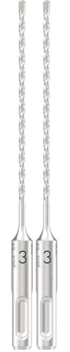 Bosch 1x PRO SDS plus-5X Hammer Drill Bit (for Reinforced Concrete, Concrete, Ø 3,00 mm, Professional Accessory Rotary Hammer) (Pack of 2)