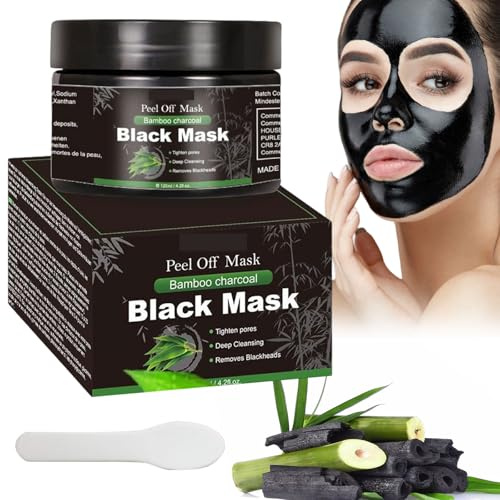 Poren Reinigen Maske, Blackhead Remover Peel Off Maske, zur Anwendung Auf Der Nase und in Bereichen mit Vergrößerten Poren, für Männer und Frauen (120g)