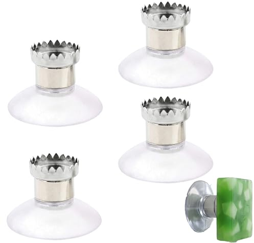 4 Stück seifenhalter, Magnetischer Seifenhalter, Platzsparend & Wasserabweisend, Einfache Anbringung, Stabiler Halt, Geeignet für Badezimmer und Küchen im Haushalt