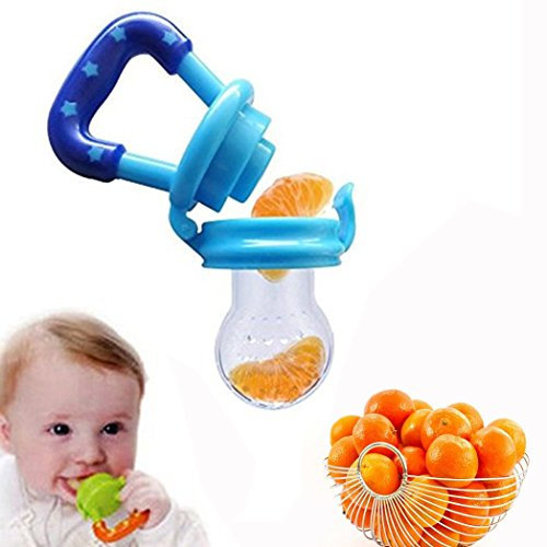 Gearmax Bambino Frutta Ciuccio Alimentatore con Tettarella Silicone Capezzolo Tettarella Bottiglie