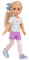 Glitter Girls Puppe Amy Lu – Bewegliche 36 cm Puppe mit Puppenkleidung, Zubehör und blonden langen Haaren zum Frisieren – Spielzeug ab 3 Jahren (7 Teile)