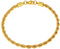 Richsteel Bracciale da Uomo in Acciaio Inossidabile Bracciale a Maglia Figaro/Cubano/Corda 19/21 cm Placcato Oro/Nero/Acciaio Gioielli Punk Hip Hop Punk per Uomo Ragazzo (Confezione Regalo)