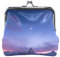 AJINGA Geldbörse mit Nordlichtern Aurora Borealis (2) Münzgeldbörse Pumpkin Leder Münzgeldbörse Snap Closure Clutch Bag