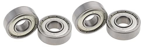 2x 2 Teilige Nabenlager für 47ccm 49ccm small Pocket Bike ATV