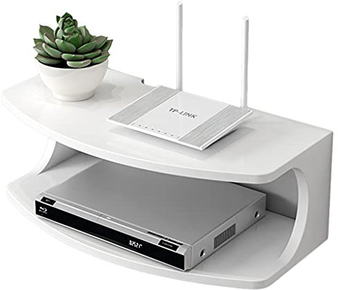 Regale Ablagen Set-Top-Box Regal TV-Wandschrank Wohnzimmer Wandregal Wand Schlafzimmer Partition Router Aufbewahrungsbox