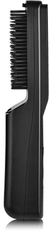 StyleCraft Heat Stroke - Cepillo inalámbrico para barba y peinado, puntas frías al tacto, antifrío, alisador de cabello, color negro
