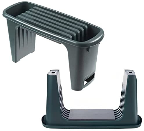 Unibos | 2 in 1 Padded Garden Kneeler | Gardening Lawn Knee Kneeling Pad | Gardening Tool Storage | Lightweight & Portable | Kneeler with Seat & Store | Storage Stool