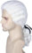 LeMarnia Herren Weiß Richter Perücke Colonial Curly Perücke Halloween Cosplay Kostüm Perücke