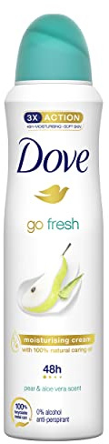 Dove Pear & Aloe Vera Anti-perspirant Deodorant Aerosol 6 x 150 ml