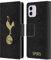 Head Case Designs Officially Licensed Tottenham Hotspur F.C. Black And Gold Badge Leather Book Wallet Case Cover Compatible With Apple iPhone 11