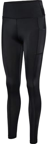 hummel hmlTE Tola High Waist Leggings Damen F7954 schwarz, M Damen