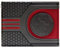 Star Wars Galactic Empire Badge Métallique Emblème Portefeuille Bi-Fold Porte-ID & Porte-Cartes, Argent
