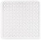CABLEPELADO Salvaplatos para Fregadero, Protector de Fregadero, Rejilla para Fregadero, Salvaplatos de plástico, Alfombrilla de Fregadero, Tapete para Fregadero, 30 cm Cada Lado, Blanco